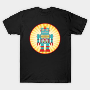 Tin Toy Robot T-Shirt
